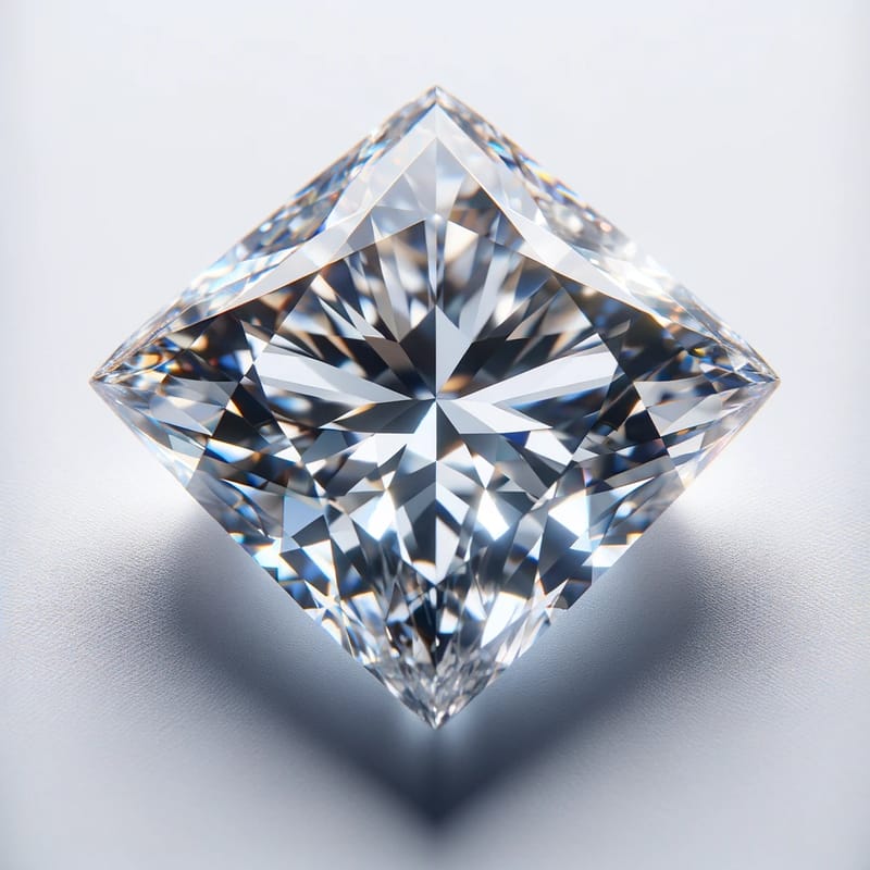 1.05 カラット VVS1 クラリティ I カラー プリンセス  ダイヤモンド