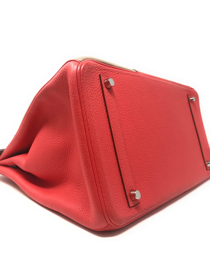 エルメス バーキン 35 限定版 ローズジャイプール & アーガイル HERMES Birkin ハンドバッグ Rose Jaipur & Argile