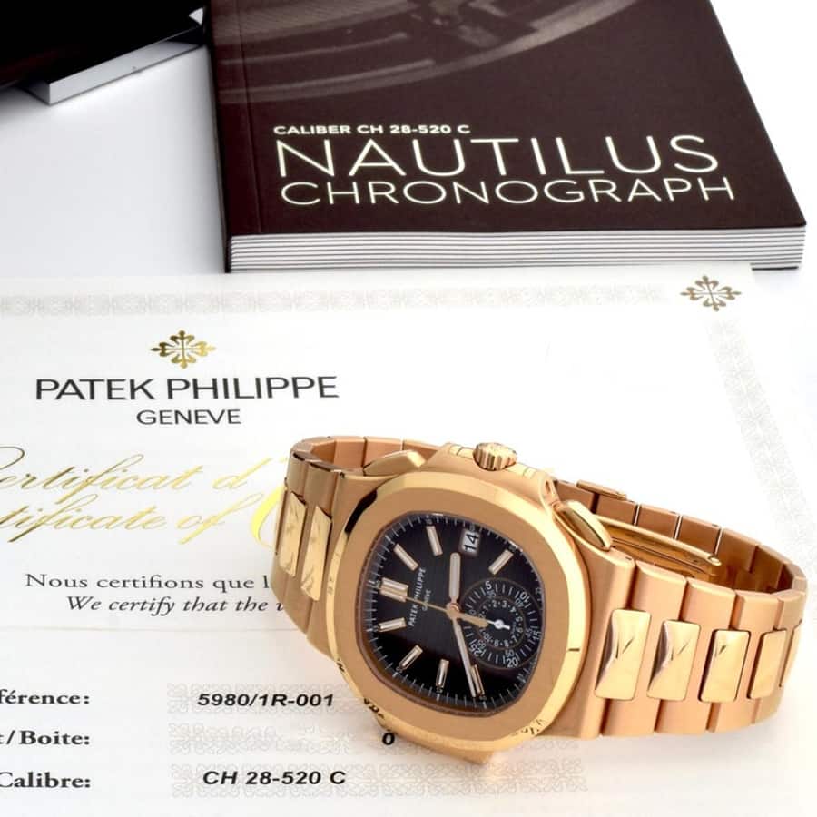 Patek Philippe パテックフィリップ 5980/1R NAUTILUS ウォッチPatek Philippe パテックフィリップ 5980/1R NAUTILUS ウォッチ
