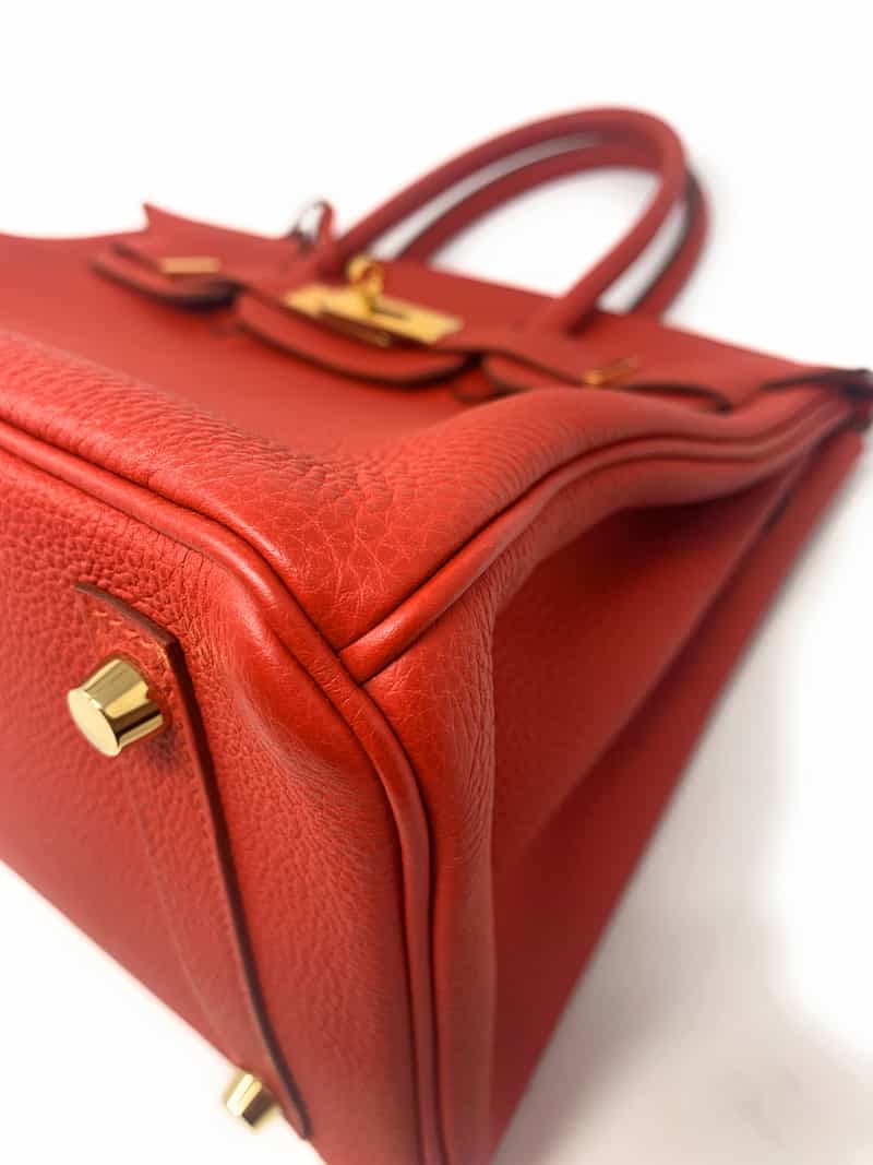 エルメス バーキン30 ルージュピヴォワンヌ/ゴールド金具 トリヨンクレマンス A刻印 HERMES Birkin ハンドバッグ
