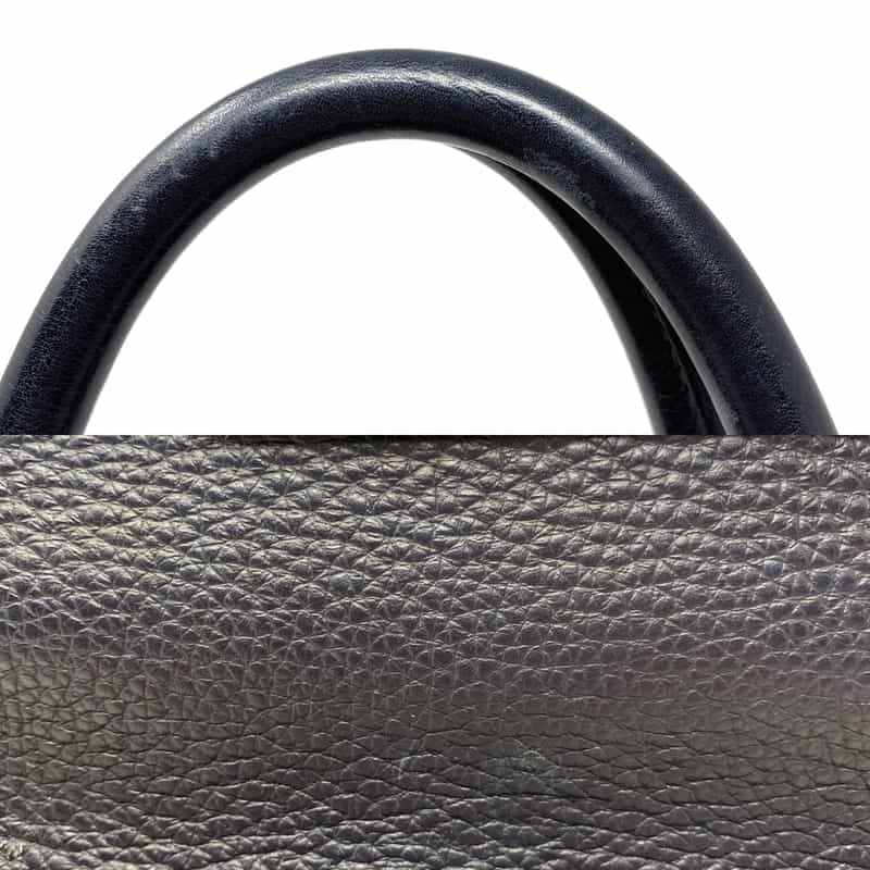 エルメス バーキン ショルダー ブラック/シルバー金具 トリヨンクレマンス T刻印 HERMES Birkin ハンドバッグ Black