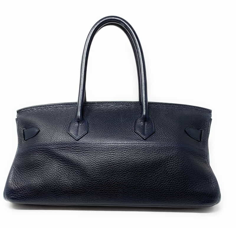 エルメス バーキン ショルダー ブラック/シルバー金具 トリヨンクレマンス T刻印 HERMES Birkin ハンドバッグ Black