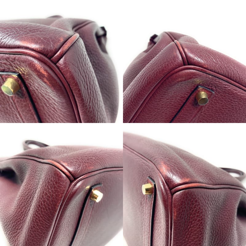 エルメス バーキン 35 ルージュセリエ/ゴールド金具 トーゴレザー L 刻印 HERMES Birkin ハンドバッグ Rouge Sellier