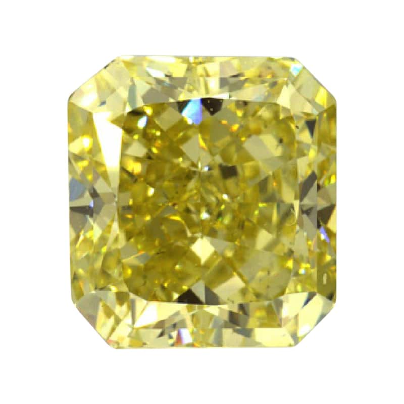 7.68 カラット VVS1 ラディアント ダイヤモンド