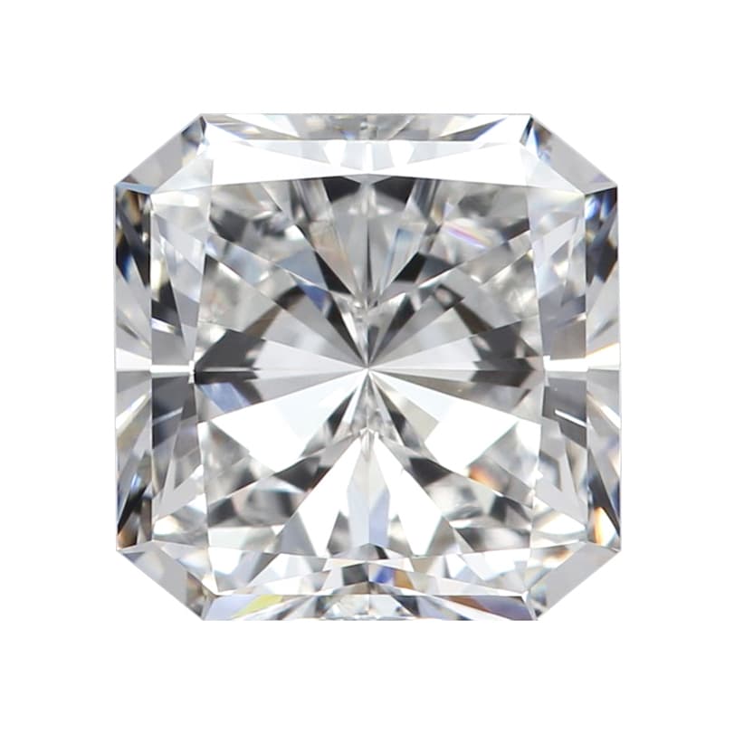 0.61 カラット SI1 ラディアント カットダイヤモンド