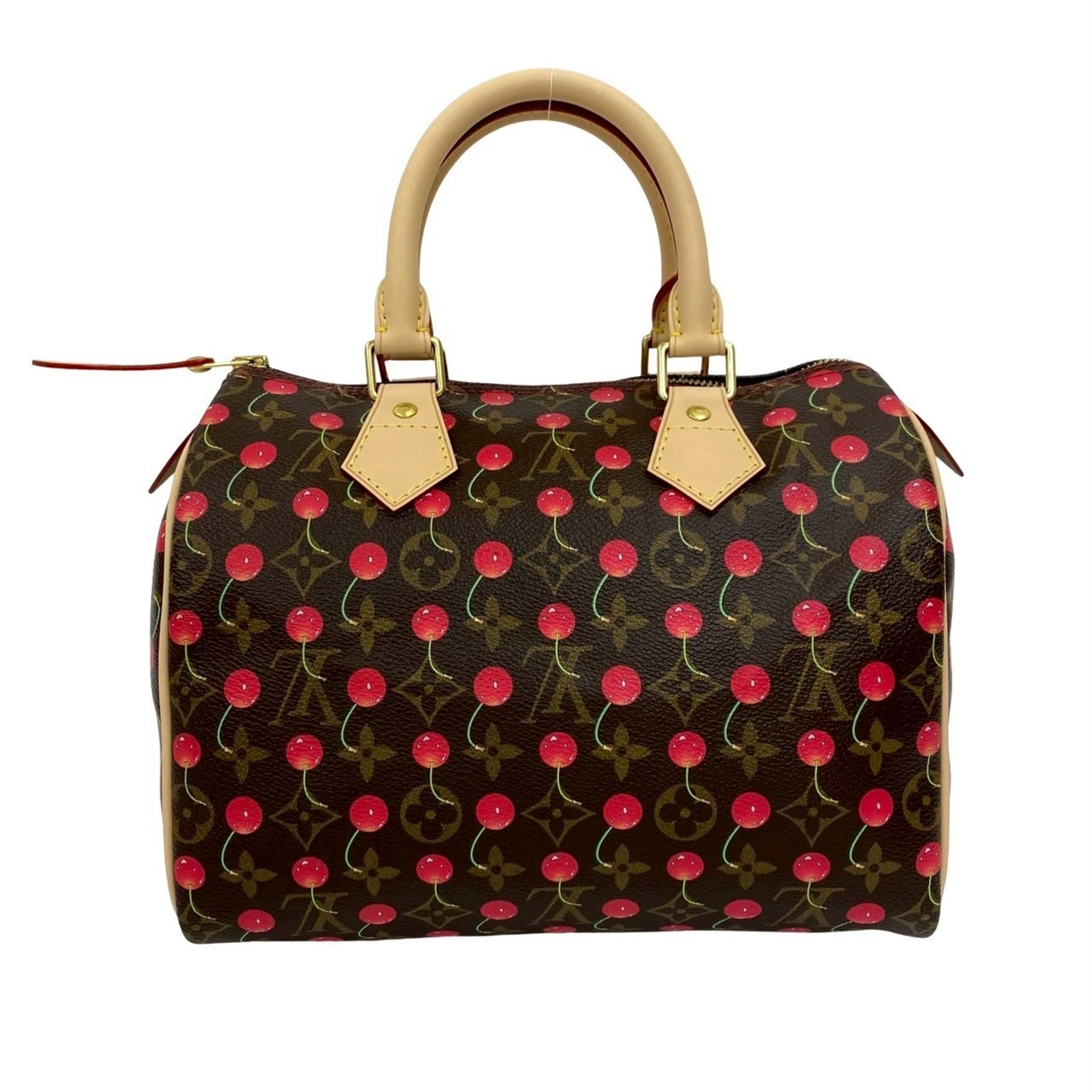 【限定コラボ】 LOUIS VUITTON × 村上隆 モノグラム・チェリー スピーディ 25