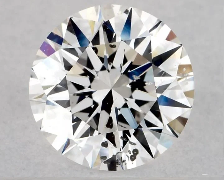 1.67 カラット ラウンド D SI2 天然 ダイヤモンド