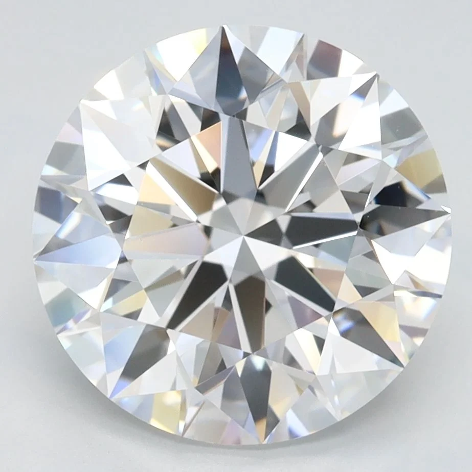 3.49 カラット ラウンド D VVS1 ラボ ダイヤモンド