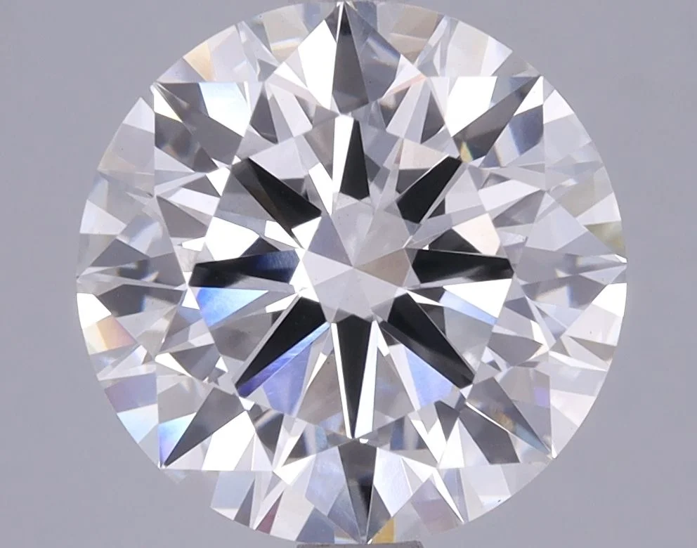 3.75 カラット ラウンド F VS1 ラボ ダイヤモンド