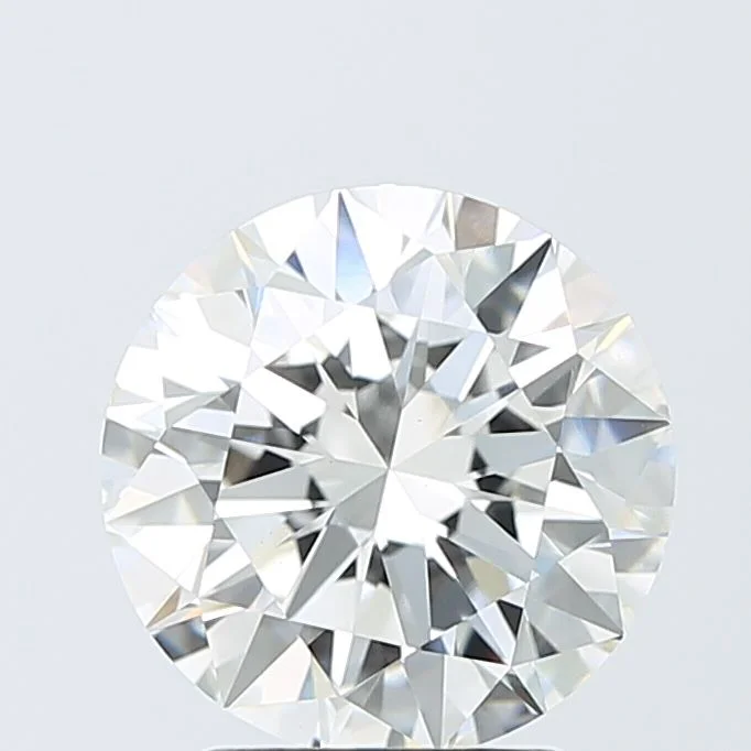 3.02 カラット ラウンド F VS2 ラボ ダイヤモンド