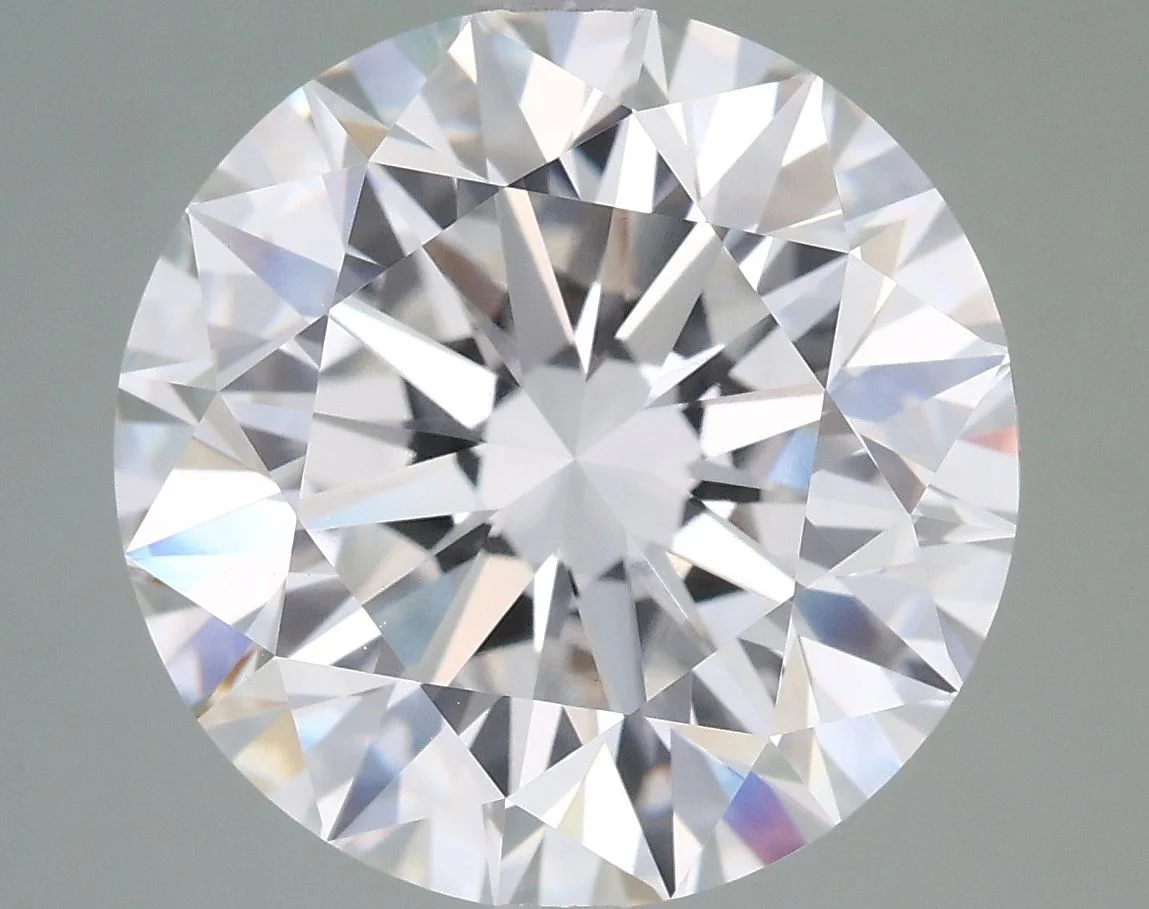 5.04 カラット ラウンド E VVS2 ラボ ダイヤモンド