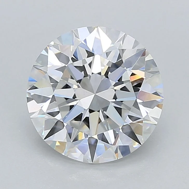 2.01 カラット ラウンド D VS1 ラボ ダイヤモンド