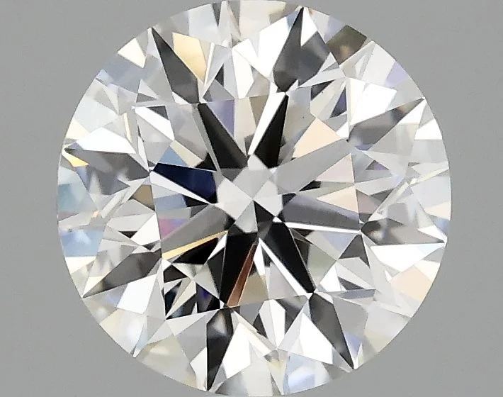 2.07 カラット ラウンド F VVS2 ラボ ダイヤモンド