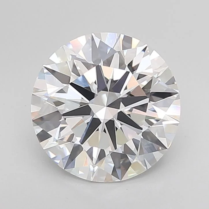 4.09 カラット ラウンド D VVS2 ラボ ダイヤモンド