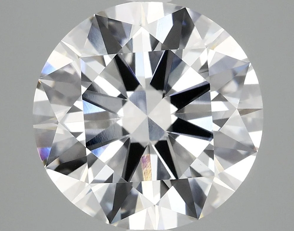 4.86 カラット ラウンド F VVS2 ラボ ダイヤモンド